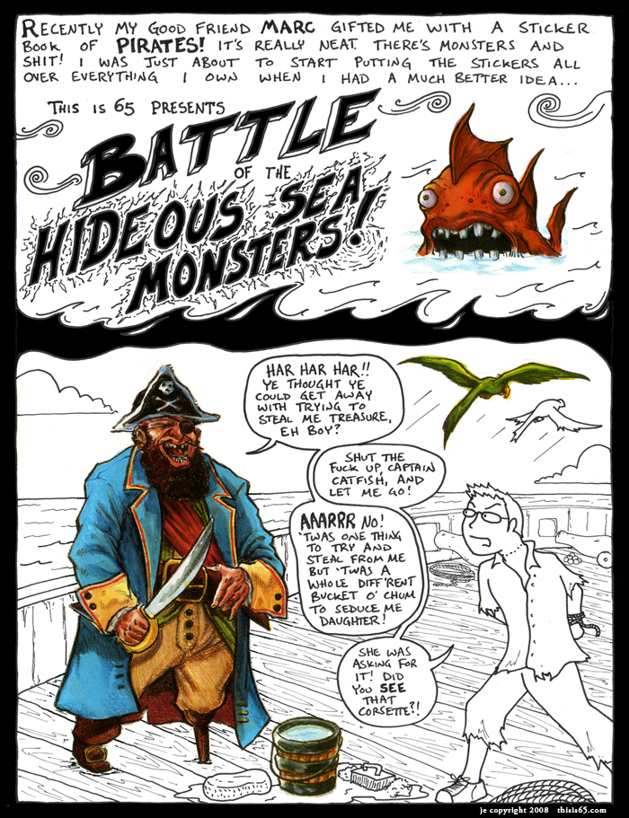 Battle Of The Hideous Sea Monsters Part 1