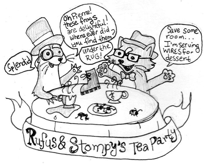 Rufus & Stompy’s Tea Party